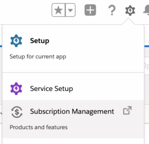 Subscription Management in Salesforce
