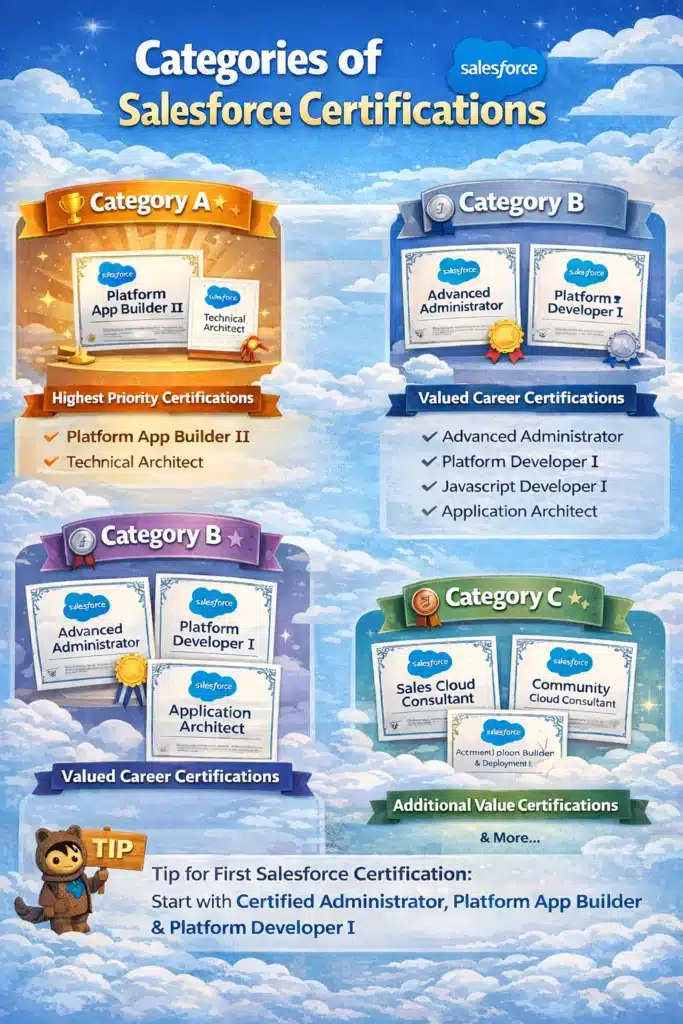 which salesforce certifications should you get