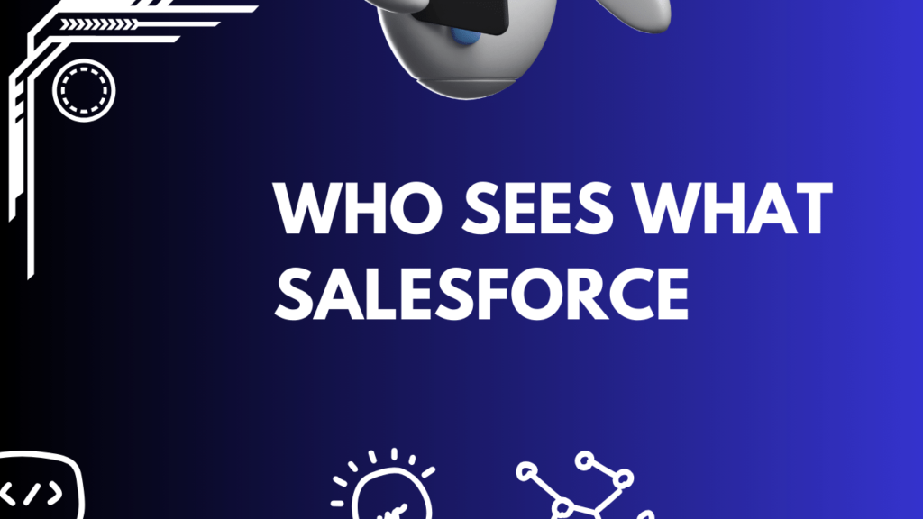 Who Sees What Salesforce: 1st Understanding Salesforce Access Control and Permissions 15 Who Sees What Salesforce