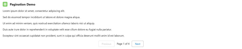 Pagination in LWC